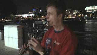 TicoTico  Crazy Clarinet at London South Bank [upl. by Ynahirb]