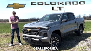 2024 Chevy Colorado LT  Should You Buy GMC Canyon Or Chevy Colorado  Walkaround amp Drive POV [upl. by Adnouqal394]