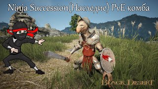 BDO Ninja SuccessionНаследие PvE комба [upl. by Bea1]