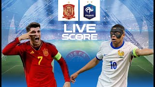 🔴 LIVE SCORE  SPANYOL VS PRANCIS  SEMI FINALS UEFA EURO 2024 [upl. by Cheslie]