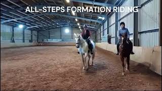 Tewkesbury RS 081024 AllSteps Formation Riding clinic [upl. by Mccoy]