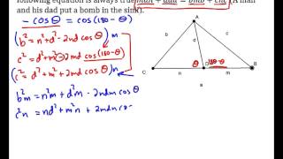 Proof of Stewarts Theorem [upl. by Hallutama938]