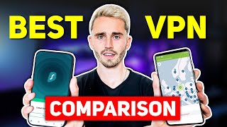 Best VPN Comparison  NordVPN vs Surfshark VPN [upl. by Lydnek]