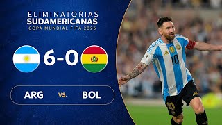 Argentina vs Bolivia Highlights [upl. by Herrick290]