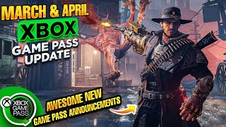 23 MASSIVE NEW XBOX GAME PASS DROPS THIS APRIL amp MARCH amp BEYOND [upl. by Ailenroc4]