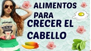 CRECE TU CABELLO COMIENDO SANAMENTE [upl. by Bob]