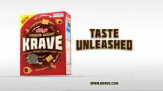 Krave A new breed of cereal is unleashed Chase TV Ad [upl. by Nahtanohj]