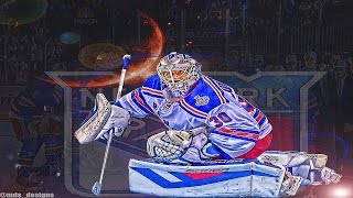 Henrik Lundqvist HD Wallpaper Speed Art Photoshop Cs6 [upl. by Ahsilam]