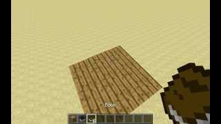 Minecraft Hoppers Under Full Blocks Redstone [upl. by Nirrak922]