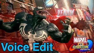 Marvel VS Capcom Infinite  Venom Voice Edit [upl. by Haliehs]