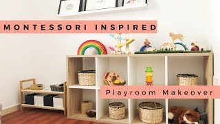 Montessori Playroom Makeover amp Tour [upl. by Clary]