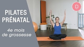 Pilates Prénatal – 4ème mois de grossesse [upl. by Eastlake]