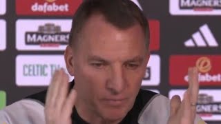 Brendan Rodgers “I’ve spoken to Jane and she wasn’t offended” [upl. by Letnom]