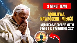 🚨Medjugorje Orędzie Matki Bożej z 13 PAŹDZIERNIK 2024 Przesłanie Królowej Pokoju które zmienia świat [upl. by Grados]