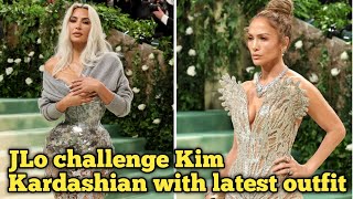 Jennifer Lopez Challenge Kim Kardashian with her Latest outfit [upl. by Thomajan]