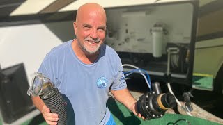 Replacing A Macerator Pump In A Dutch Star RV Ep 56 [upl. by Nerfe816]