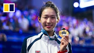 Vivian Kong wins Hong Kong’s 1st gold at Paris [upl. by Cordell839]