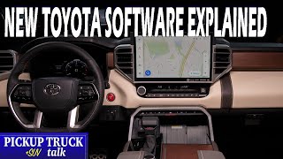 2022 Toyota Tundra Infotainment System Explained [upl. by Sirovat519]