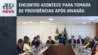 Lira Randolfe e Lula discutem decreto de intervenção federal no DF [upl. by Nodaj]