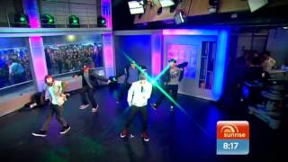 Justin Bieber Baby Live in Australia on Sunrise in HD Australia [upl. by Ellevart313]