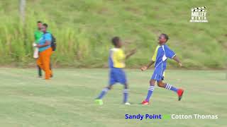 Primary School Football 2024 Highlights Cotton Thomas Comprehensive vs Sandy Point Primary School [upl. by Noelani730]