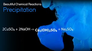 Beautiful Chemical Reactions  Precipitation [upl. by Aevin]