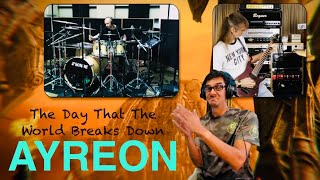 FIRST TIME HEARING AYREON  THE DAY THAT THE WORLD BREAKS DOWN  UK SONG WRITER KEV REACTS VLOG [upl. by Faulkner]