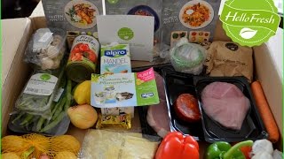 HELL FRESH UNBOXING  HELLO FRESH BOX TEIL 15  KOCHEN MIT LIEBE [upl. by Eimarej]