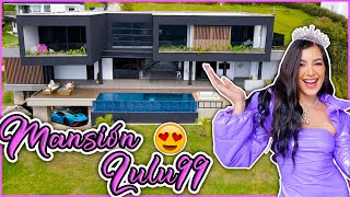 HOUSE TOUR 🏡 LA INCRÍBLE MANSIÓN DE LULU99 😱 [upl. by Neetsyrk]