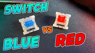 Switch RED ou BLUE O que muda e qual escolher para Games [upl. by Yatnod985]