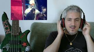 Ghost Miasma Live Hellfest 2022 reaction Punk Rock Head italian singer amp bass player James Giacomo [upl. by Tarra167]