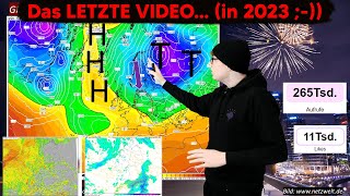 Das LETZTE Video in 2023 😉 wetter winter schnee recap rückblick [upl. by Ennayk]