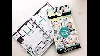 The Happy Planner Mini Fitness Book Flip Through  Planning With Kristen [upl. by Stace]