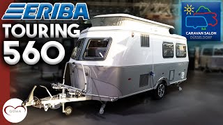 ⏰ Eriba Touring 560 Urban mit STOCKBETTEN ❗  Wohnwagen Neuheiten  Caravan Salon Düsseldorf 2022 [upl. by Revlys408]