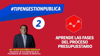 Fases del Proceso Presupuestario tipsengestionpublica 2 [upl. by Orel]