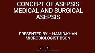 Microbiology  Concept of asepsis in UrduMedical and surgical asepsisChain of infection in Urdu [upl. by Cyler]