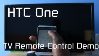 HTC One  TV Remote Control Demo [upl. by Lenoj]