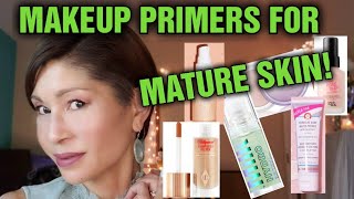 Makeup Primers For Mature Skin [upl. by Atnauqal]