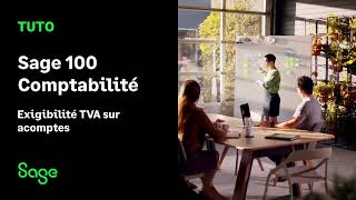 Sage 100 Comptabilité  Exigibilité de lacompte TVA [upl. by Meggi]