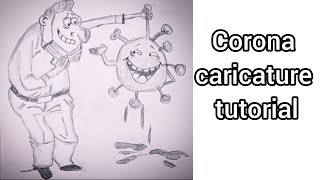 Corona caricature tutorial [upl. by Kluge]