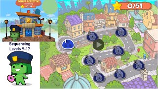 Puzzles Level 1 917  CodeSpark Academy learn Sequencing in Donut Detective  Gameplay Tutorials [upl. by Winnick]