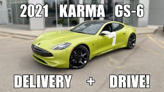 FIRST DRIVE IN THE 2021 KARMA GS6 [upl. by Eyr]