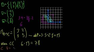 Matematica  Matrici  Determinante Matrice di Cambiamento di Base [upl. by Bekelja]