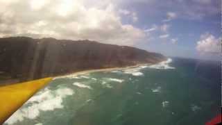 Glider Flight North Shore Oahu [upl. by Ermeena]