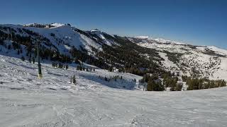 Kirkwood ski resort CA USA go pro lift 10 [upl. by Essiralc]