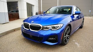 2019 BMW 330i M Sport Review  Start Up Revs Walk Around and Test Drive [upl. by Atteuqihc]