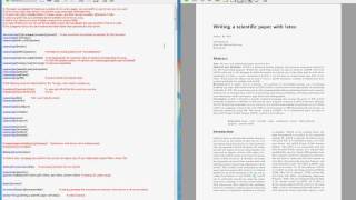 Latex BibTex how to write a scientific paper example [upl. by Rorrys36]