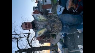 Brookville Spring Crappie and Walleye Fishing [upl. by Ravid]