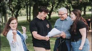 Sixth form students celebrate amazing A level results 2023  Claremont Fan Court School [upl. by Zuleika]