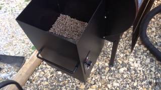 traeger pellet grill clean up and pellet change [upl. by Oizirbaf427]